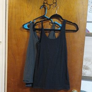 Maurices Black and Gray Tank Tops